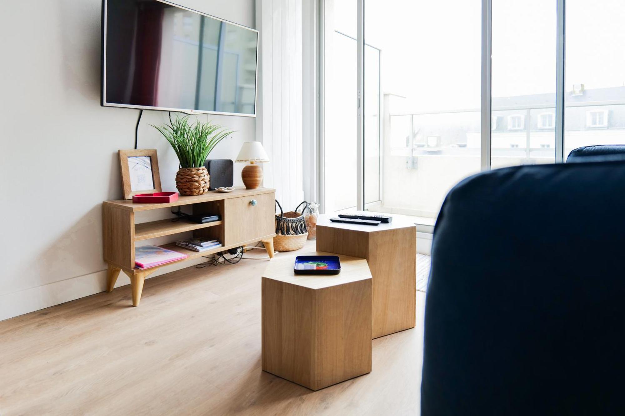 Appartement Renove Avec Gout Et Idealement Situe A Deux Pas Du Remblai لي سابلِ دولونْ المظهر الخارجي الصورة